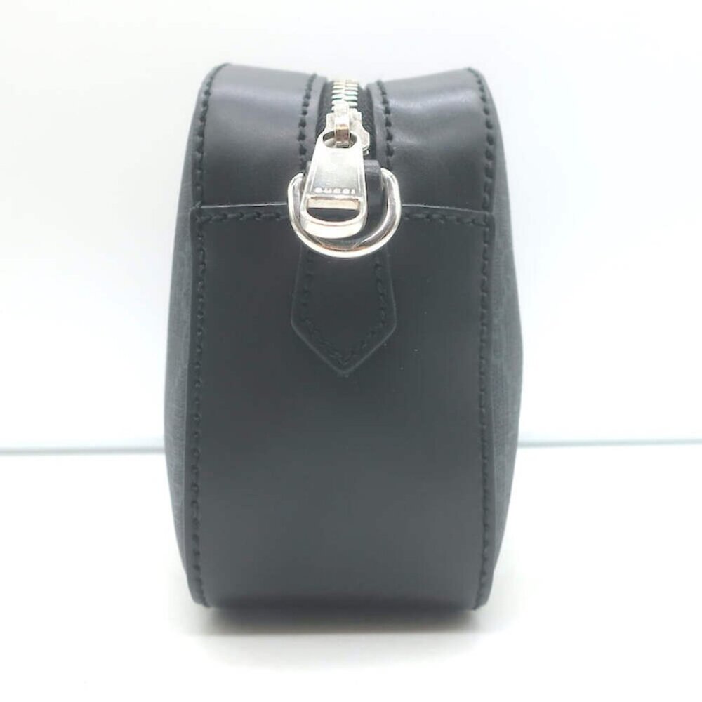 Gucci Small GG Supreme Crossbody Camera Bag Black Monogram Canvas & Leather - Picture 7 of 16